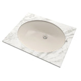 TOTO LT579G#12 Rendezvous Oval Undermount Bathroom Sink with CEFIONTECT, Sedona Beige