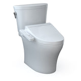 TOTO MW4483074CEMFGN#01 Aquia IV Arc Two-Piece Elongated Dual Flush Toilet with C2 Bidet Seat