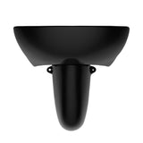 TOTO LHT241.4#51 Supreme Oval Wall-Mount Bathroom Sink and Shroud for 4" Center Faucets, Ebony