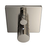 TOTO TBV02404U#PN Square Thermostatic Mixing Valve with Two-Way Diverter Shower Trim, Polished Nickel