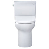 TOTO MW7764726CSFGA#01 Drake Two-Piece Elongated Universal Height Toilet and S7 Bidet Seat with Auto Flush