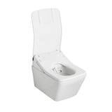 TOTO CWT4494049CMFGA#MS Washlet+ SP Wall-Hung Square Toilet with SX Bidet Seat and DuoFit In-Wall Auto Tank System