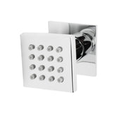 ALFI Brand AB2287-PC Polished Chrome 3 Way Thermostatic Shower Set with Body Sprays