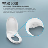 TOTO SW3024#01 WASHLET KC2 Bidet Toilet Seat with Heated Seat and SoftClose Lid, Elongated, Cotton White