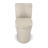 TOTO MS446124CEMGN#03 Aquia IV WASHLET+ Two-Piece Dual Flush Toilet in Bone Finish