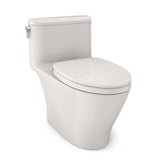 TOTO MS642124CUFG#11 Nexus 1G One-Piece Elongated Universal Height Toilet with SoftClose Seat, Colonial White