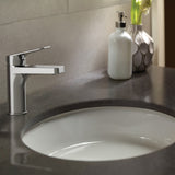 TOTO TL363SDA05R#CP Oberon S Single Handle 0.5 GPM Bathroom Sink Faucet, Polished Chrome