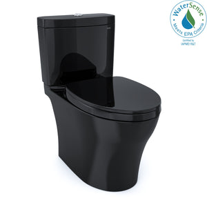 TOTO Aquia IV WASHLET+ Two-Piece Elongated Dual Flush 1.28 and 0.9 GPF Toilet, Ebony - MS446124CEMN#51