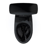 TOTO CST786CEF#51 Drake Transitional Two-Piece 1.28 GPF Universal Height Toilet, Ebony Black