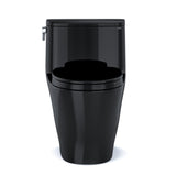 TOTO MS642124CEF#51 Nexus One-Piece 1.28 GPF Toilet with SS124 SoftClose Seat, Washlet+ Ready, Ebony Black