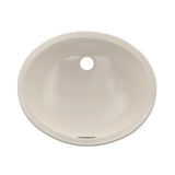 TOTO LT579G#12 Rendezvous Oval Undermount Bathroom Sink with CEFIONTECT, Sedona Beige