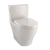 TOTO MS624124CEFG#03 TOTO Legato WASHLET+ One-Piece Elongated Universal Height Skirted Toilet, Bone