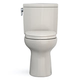 TOTO MS454124CUFG#12 Drake II 1G Two-Piece Toilet with SS124 SoftClose Seat, Washlet+ Ready, Sedona Beige