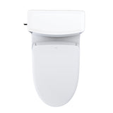 TOTO MW6244726CEFGA#01 WASHLET+ Legato One-Piece Toilet with Auto Flush S7 Bidet Seat, Cotton White