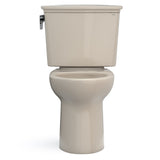 TOTO CST786CEFG#03 Drake Transitional Two-Piece Elongated 1.28 GPF Tornado Flush Toilet, Bone Finish