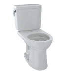 TOTO CST453CUFG#11 Drake II 1G Two-Piece Round 1.0 GPF Toilet in Colonial White