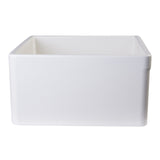 ALFI AB506-B Biscuit 26" Lip Apron Single Bowl Fireclay Farmhouse Sink