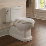 TOTO MS974224CEFG#01 Eco Guinevere Elongated Universal Height Skirted Toilet with SoftClose Seat, Cotton White