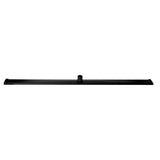 ALFI Brand ABLD59C-BM 59" Black Matte Stainless Steel Linear Shower Drain with Groove Holes