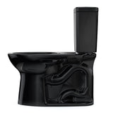 TOTO CST776CS#51 Drake Two-Piece 1.6 GPF Tornado Flush Toilet, Ebony Black