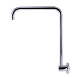 ALFI Brand AB12GRW-PC Polished Chrome 12" Round Raised Wall Mounted Shower Arm