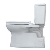 TOTO MS474124CEFG#01 Vespin II Two-Piece Elongated 1.28 GPF Toilet with SS124 SoftClose Seat, Washlet+ Ready