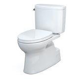 TOTO MS474124CEFG#01 Vespin II Two-Piece Elongated 1.28 GPF Toilet with SS124 SoftClose Seat, Washlet+ Ready