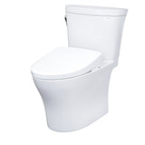 TOTO MW4484726CEMFGN#01 WASHLET+ Aquia IV Arc Two-Piece Elongated Dual Flush Toilet with S7 Bidet Seat