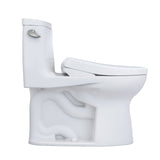 TOTO MW6044736CEFG#01 WASHLET+ UltraMax II One-Piece Toilet and WASHLET+ S7A Bidet Seat, Cotton White