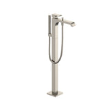 TOTO TBG08306U#BN GC Single-Handle Free Standing Tub Filler with Handshower, Brushed Nickel