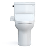 TOTO MW7763074CSG#01 Drake Washlet+ Two-Piece 1.6 GPF Tornado Flush Toilet with C2 Bidet Seat