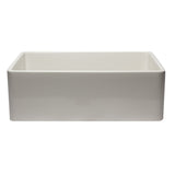 ALFI AB3020SB-B 30 inch Biscuit Reversible Single Fireclay Farmhouse Sink