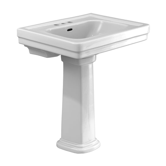 TOTO LPT530.4N#01 Promenade Pedestal Bathroom Sink