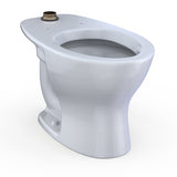 TOTO CT725CUG#01 TORNADO FLUSH Commercial Flushometer Floor-Mounted Toilet in Elongated, Cotton White