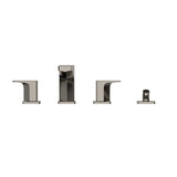 TOTO TBG07202U#PN GE Two-Handle Deck-Mount Roman Tub Filler Trim with Handshower, Polished Nickel