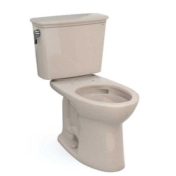 TOTO CST786CEFG#03 Drake Transitional Two-Piece Elongated 1.28 GPF Tornado Flush Toilet