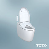 TOTO MS922CUMFG#01 WASHLET G450 Smart Toilet with Integrated Bidet Seat, Cotton White