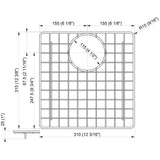 ALFI ABGR3420 Stainless Steel Grid for AB3420DI and AB3420UM