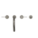 TOTO TBG11201UA#BN GF Two Lever Handle Deck-Mount Roman Tub Filler Trim, Brushed Nickel