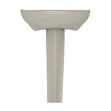 TOTO LPT242.4G#03 Prominence Oval Pedestal Bathroom Sink for 4" Center Faucets, Bone Finish