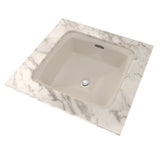 TOTO LT491G#12 Connelly Square Undermount Bathroom Sink with CEFIONTECT, Sedona Beige