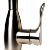 ALFI Brand ABKF3783-BN Brushed Nickel Traditional Gooseneck Pull Down Kitchen Faucet