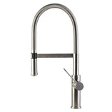 ALFI Brand AB2015 Brushed Gooseneck Single Hole Faucet