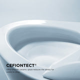 TOTO CST404CUFG#03 Promenade II 1G Two-Piece Elongated 1.0 GPF Toilet with CEFIONTECT, Bone Finish