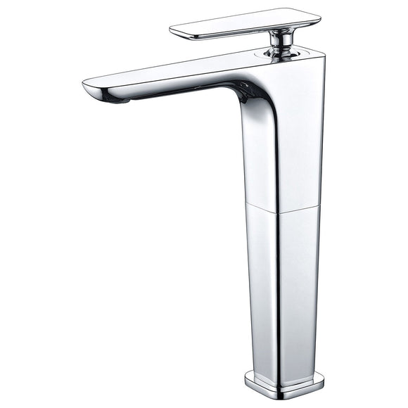 ALFI Brand AB1778-PC Polished Chrome Tall Single Hole Modern Bathroom Faucet