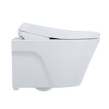 TOTO CWT4264726CMFG#MS WASHLET+ AP Wall-Hung Toilet with S7 Bidet Seat and DuoFit In-Wall Dual-Flush Tank System