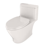 TOTO MS642124CUFG#11 Nexus 1G One-Piece Elongated Universal Height Toilet with SoftClose Seat, Colonial White