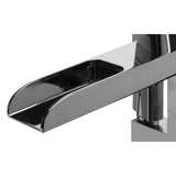 ALFI AB2843-PC Polished Chrome Single Hole Floor Mounted Waterfall Tub Filler