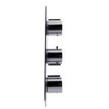 ALFI Brand AB3901-PC Polished Chrome Round 2 Way Thermostatic Shower Mixer