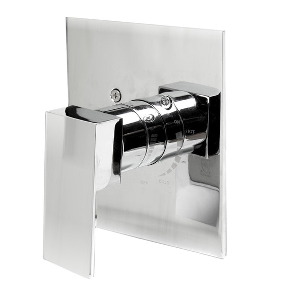 ALFI AB6701-PC Polished Chrome Modern Square Pressure Balanced Shower Mixer